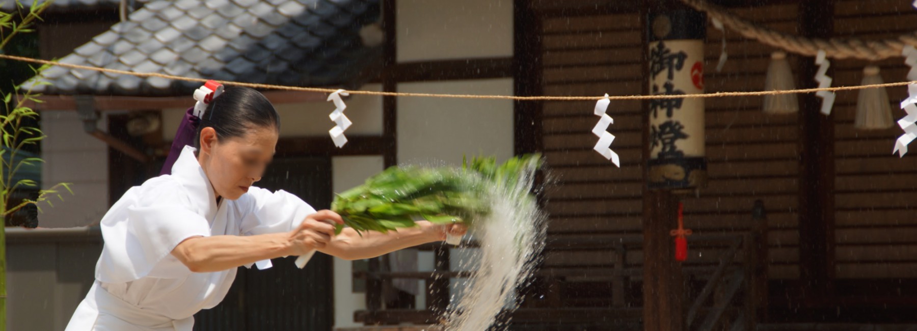 夏越祭巫女湯神楽